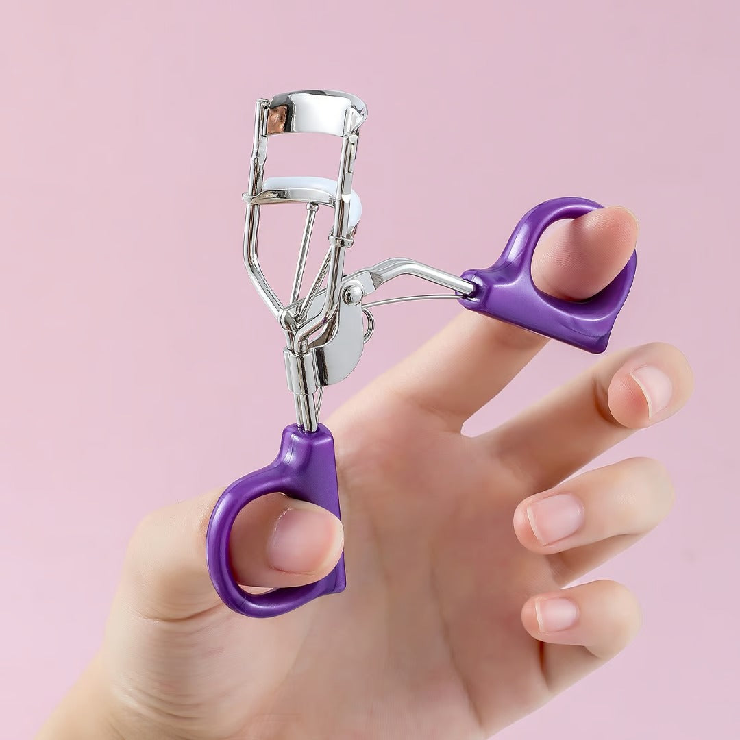 Professional Eyelash Curler with Silicone Pad | Long-Lasting Lift & Natural Curl
