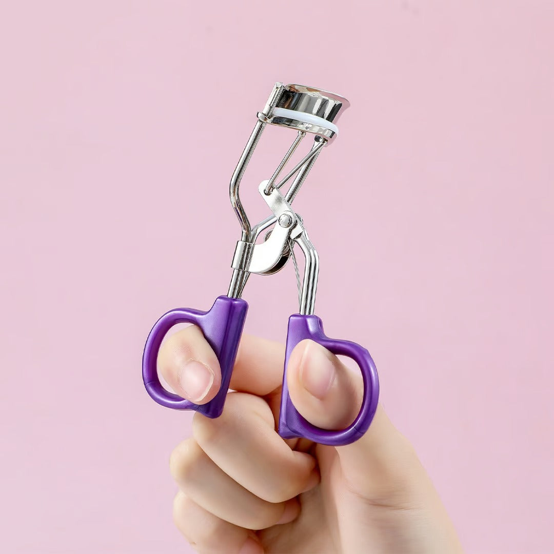 Professional Eyelash Curler with Silicone Pad | Long-Lasting Lift & Natural Curl