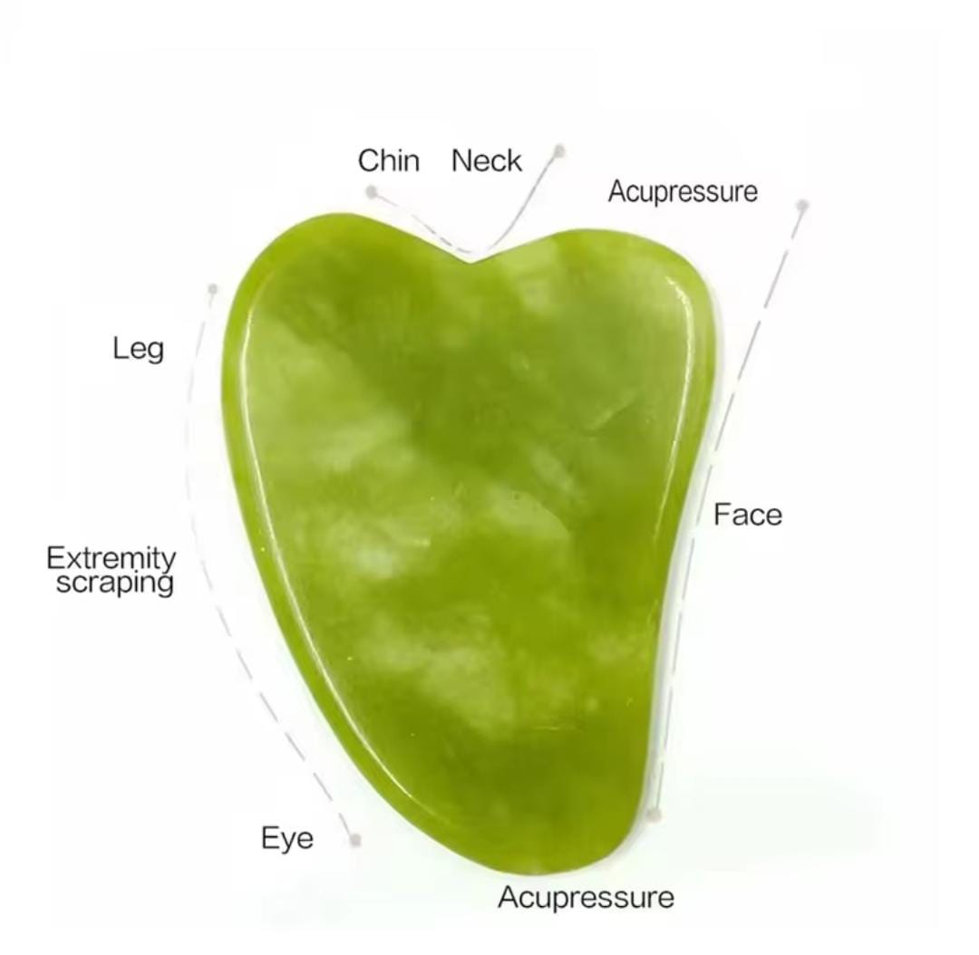 Natural Jade Roller | Facial Massage Tool for Glowing & Refreshed Skin