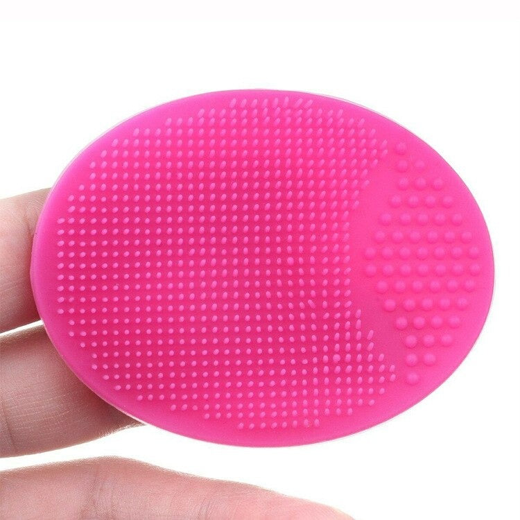 Soft Silicone Face Cleansing Brush Pad | Gentle Exfoliating & Deep Pore Cleansing Tool