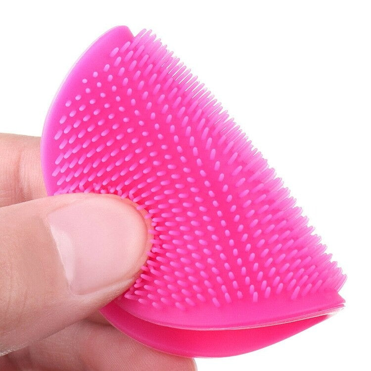 Soft Silicone Face Cleansing Brush Pad | Gentle Exfoliating & Deep Pore Cleansing Tool