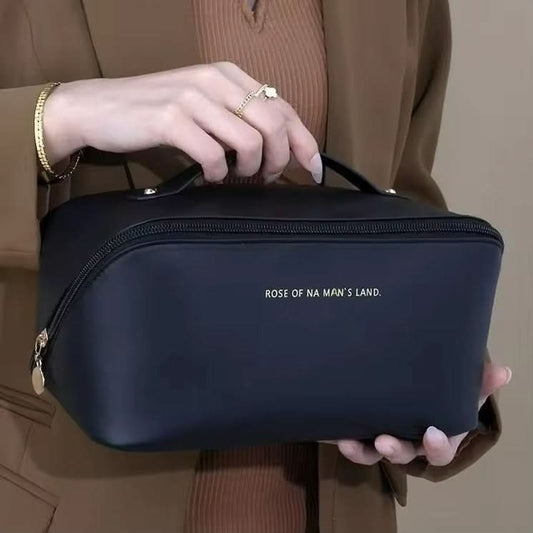 Large Capacity Travel Cosmetic Bag | Portable Makeup & Toiletry Organizer
