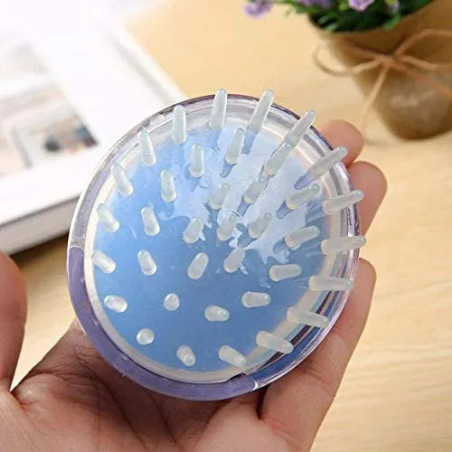 Hair Wash Brush & Silicone Scalp Massager | Deep Cleansing Shampoo Brush for Healthy Scalp