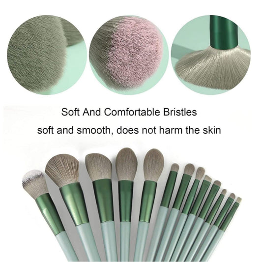 13-Piece Professional Makeup Brush Set | Soft & Premium Cosmetic Brushes