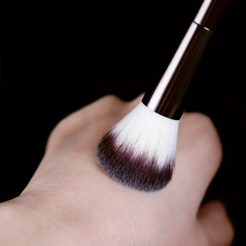Makeup Brush Exquisite Professional Metal Handle Double-head Design with Box